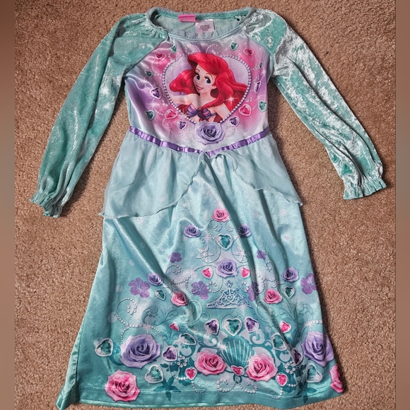 Girls Little Mermaid Nightgown 4t - Picture 1 of 2
